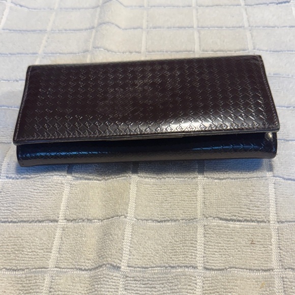 Gently Loved Dk Brown FENDI Leather Wallet w/ Exterior Design of Interlocking Fs - Picture 1 of 7